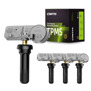CDWTPS front packaging showing four pre-programmed TPMS sensors and benefits