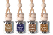 CE CRAFT front packaging showing four hanging car air fresheners and scent labels for convenience