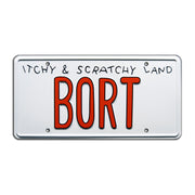 Celebrity Machines BORT front view showing stamped aluminum for collectible display