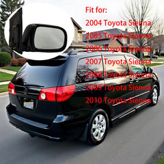 CEYGXICE mirror glass angled to show power-adjustable surface and clarity