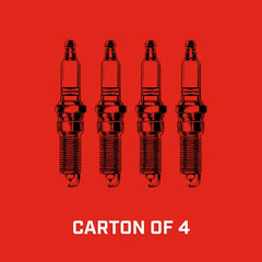 Champion QL82C installed on mower engine illustrating reliable ignition and fit