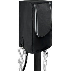 Chanvoo front view of zippered cover showing weather protection benefit