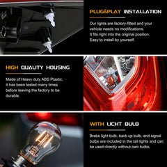ChaoTianxia detail of included bulbs demonstrating ready-to-install convenience