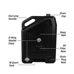 CHAPIN 48004 handle and pour lip detail aiding steady lifting and precise pouring