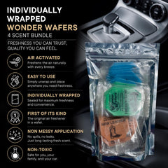 CHAPTER 29 individually wrapped wafer being opened to show portability and no-spill use