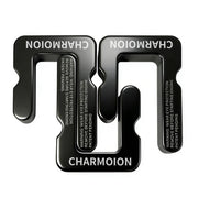 CHARMOION front view showing full stretch belt tool kit and durable finish benefit