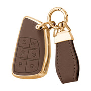 CHATYYD front view showing snug fit and polished look, protects your key