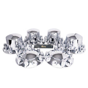 CHDT66 front axle cover front view showing chrome finish and durable protection