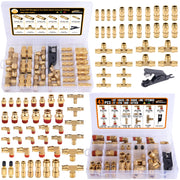 CheeMuii front packaging showing 78-piece DOT brass fitting kit for quick repairs