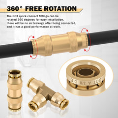 CheeMuii straight union group showing three sizes for versatile repairs