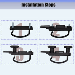 Cheerock plastic backplate showing load distribution to prevent rail damage