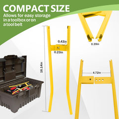 Chelhead LT890 dual-ended hooks illustrating two hook sizes for versatile spring fits
