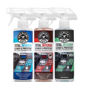 Chemical Guys front packaging trio bundle showing three scented bottles and clear labeling for convenience