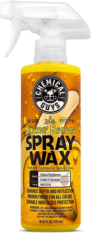 Chemical Guys bottle front label showing product name and size for quick ID