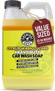 Chemical Guys front label showing product name and benefits