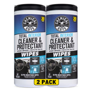 Chemical Guys canisters front view showing packaging and count, promotes convenience