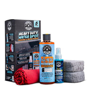 Chemical Guys kit front packaging showing full remove-and-protect set for convenience