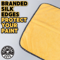 Chemical Guys close-up of high-pile fibers highlighting absorbency and scratch-free benefit