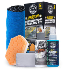 Chemical Guys front packaging showing kit contents and clear benefits