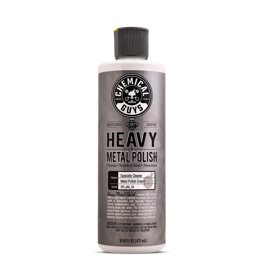 Chemical Guys front label showing product and benefits