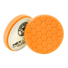 Chemical Guys close-up of hex grooves on pad showing even product distribution and control