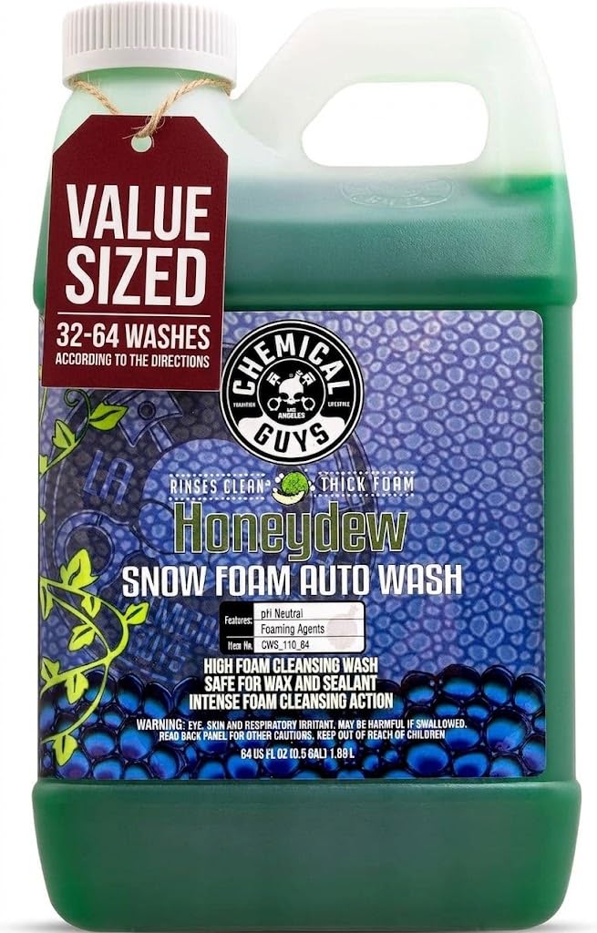 Chemical Guys front packaging showing bottle and branding for confident purchases