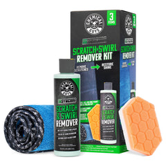 Chemical Guys kit front packaging showing components and benefits