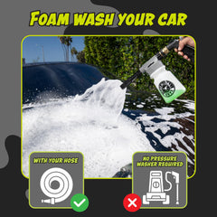 Chemical Guys Mr. Pink gallon label closeup highlighting formula and long-lasting supply benefit