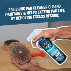 Chemical Guys polishing pad texture detail for even polish distribution and gloss