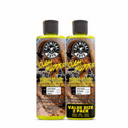 Chemical Guys front packaging showing two 16 oz bottles and lemon scent benefit