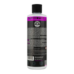 Chemical Guys V32 applied with a dual-action polisher removing deep scratches, demonstrating powerful cut