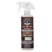 Chemical Guys VentRight front bottle showing cleaner for perforated leather benefits