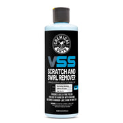 Chemical Guys bottle front label showing product name and 16 oz size for quick identification and confidence