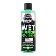 Chemical Guys bottle front label showing product clarity and brand