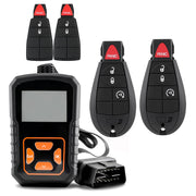 CHIJUIYZKEY front view of remote fob showing buttons and compact shape benefit quick access