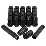 ChnewAuto front view packed lug nuts showing complete set and included keys for easy replacement