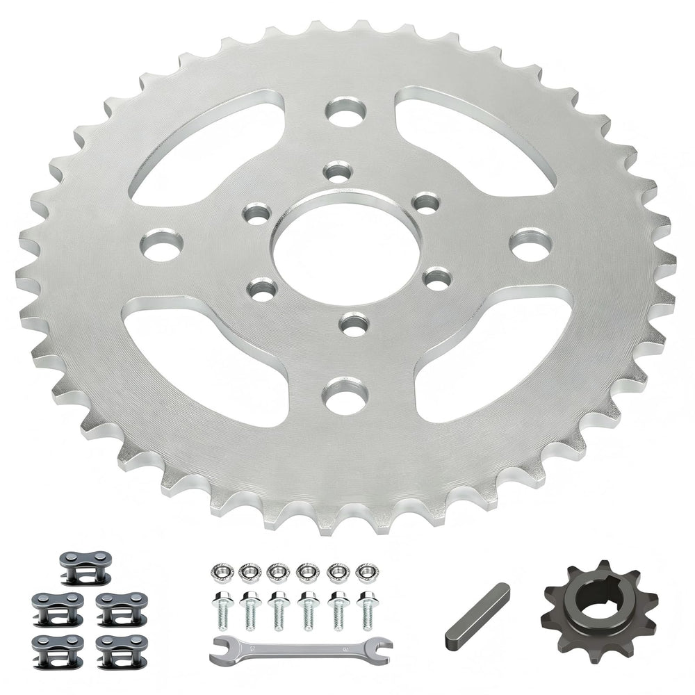CILOYU 40T sprocket front view showing durable finish and fit benefits