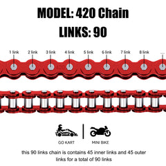CILOYU close-up of chain links highlighting wear-resistant finish and strength