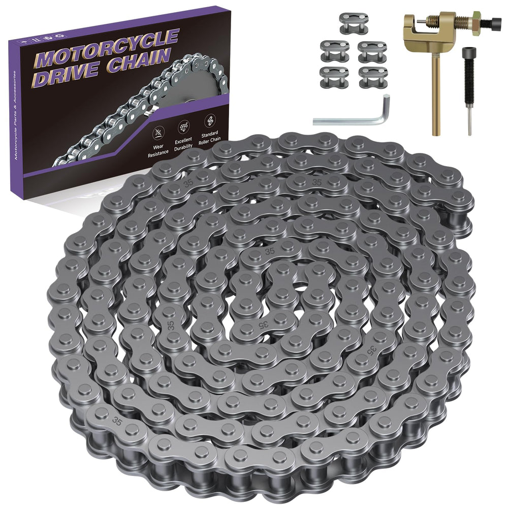 CILOYU front view of 35 chain showing full link set, durable replacement
