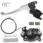CILOYU front view of lever and caliper kit showing included parts and quick install benefit