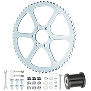 CILOYU front view of 60-tooth sprocket showing bolt pattern and fit benefit