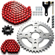 CILOYU front view of 40T sprocket showing bolt patterns and strength benefit