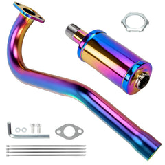 CILOYU front view of full exhaust kit showing durable construction and easy upgrade