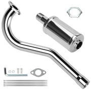 CILOYU front view of GMB100 package showing full exhaust and muffler benefit: durable replacement