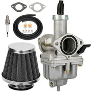 CILOYU PZ26 front view showing carburetor body and choke for easy replacement