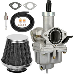 CILOYU PZ26 front view showing carburetor body and choke for easy replacement