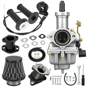CILOYU PZ27 front view showing flange and carburetor fitment benefit