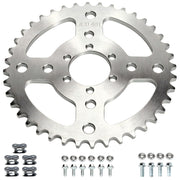 CILOYU front face of 40T sprocket showing full tooth profile for reliable engagement