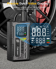Cimesen dual LED display closeup showing clear pressure readouts benefit