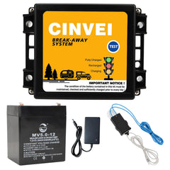 CINVEI front panel view showing compact breakaway controller and mounting points for installation benefits